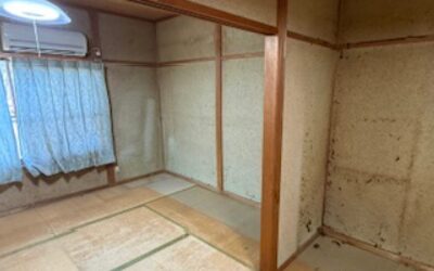 婚礼家具撤去後の和室全体｜大型家具回収後のすっきりした空間