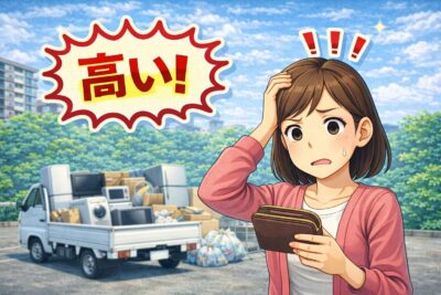 北九州市の不用品回収巡回車に高額請求された主婦