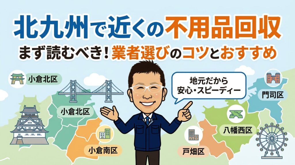 北九州で近くの不用品回収を探す人が最初に読む記事