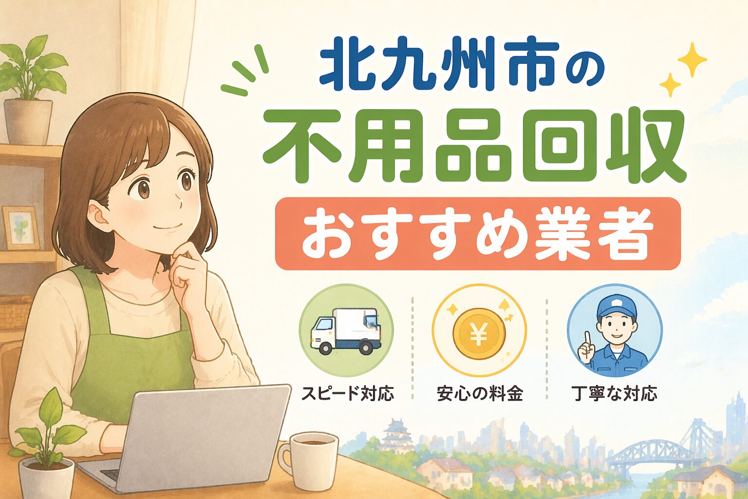 北九州市での不用品回収でおすすめの業者