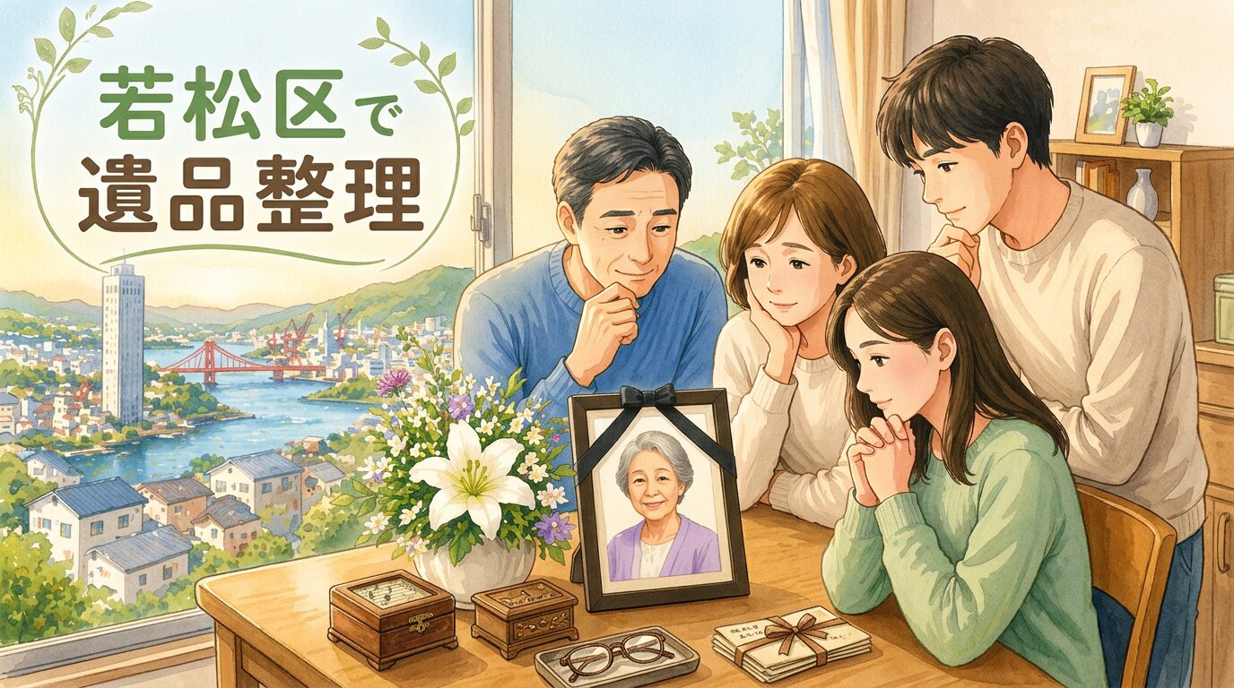 若松区で遺品整理に伴う不用品回収